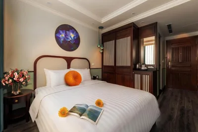Habitación doble Deluxe — Lotusama Central Hanoi Hotel